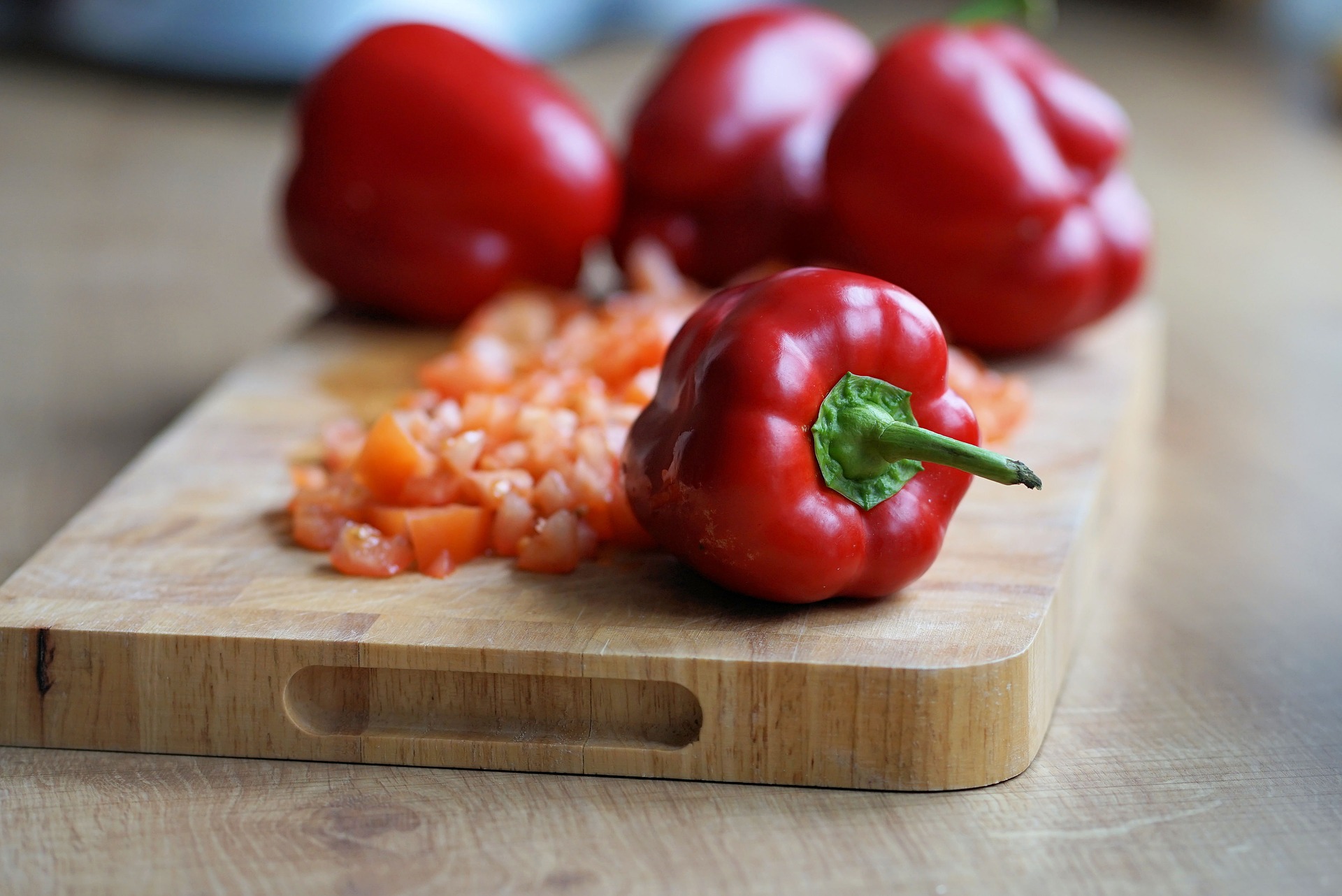 Paprika-Hack-Pfanne mit Reis - MJAM.EU